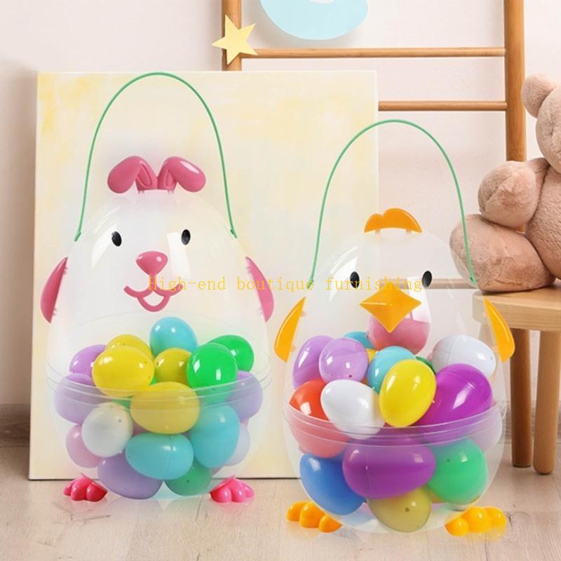  Easters Box Gift Boxes Chicken Treat Candy Box Easters Celebration Box Polystyrene Texture for Treats and Candy