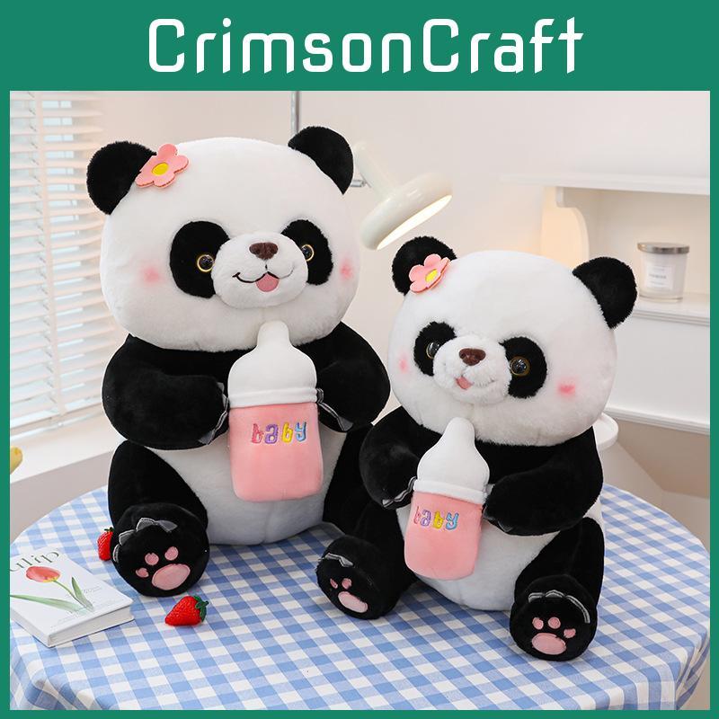 Panda Kuscheltier Geschenk Weiches Stofftier Puppe Mit Niedlichem Design Für Kinderzimmer Dekoration