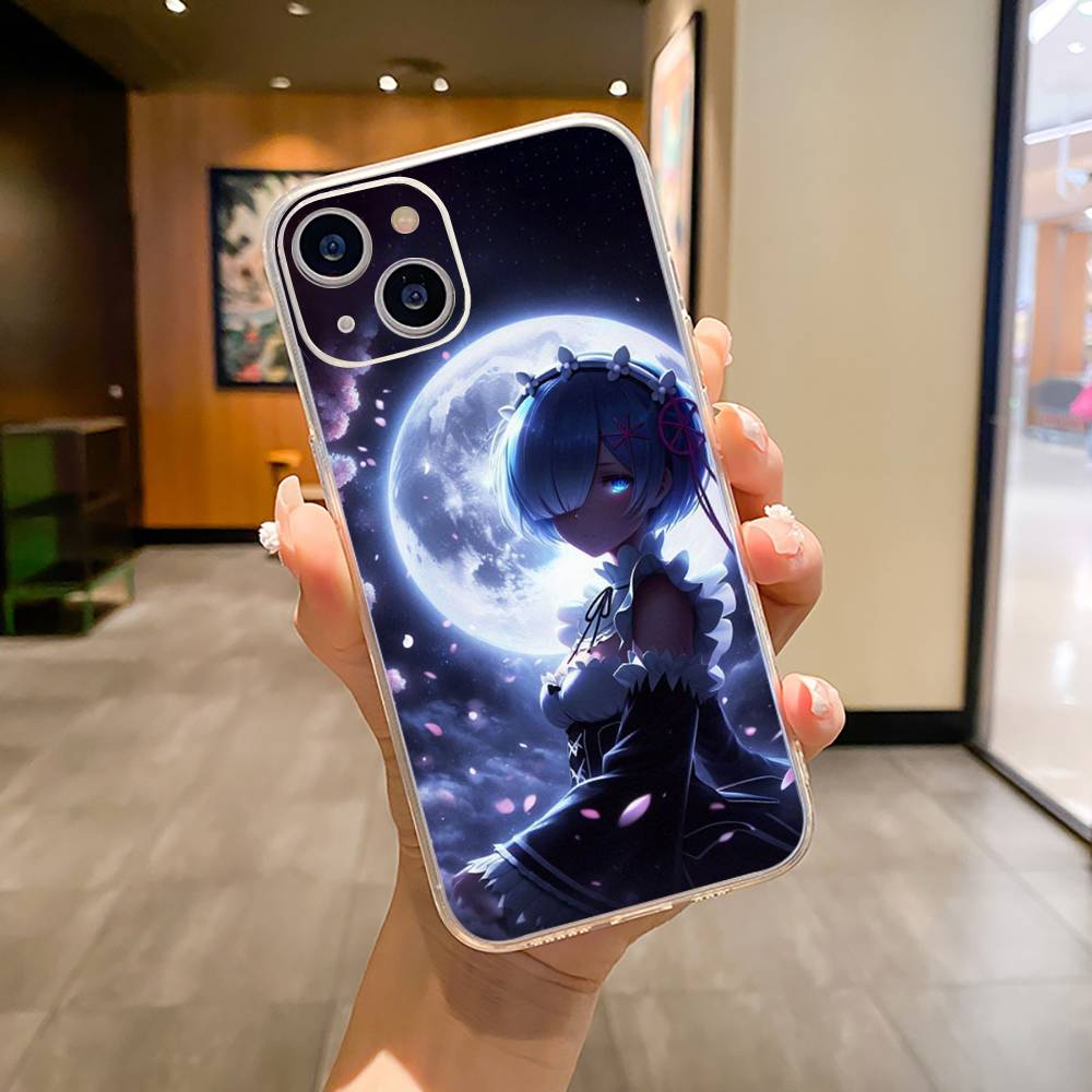

Zero -Starting- Life -in -Another -World Phone Case For iPhone17,16,15,14,13,12,11 ,Pro Max,16/15/14 Plus Transparent Cover iPhone13Pro