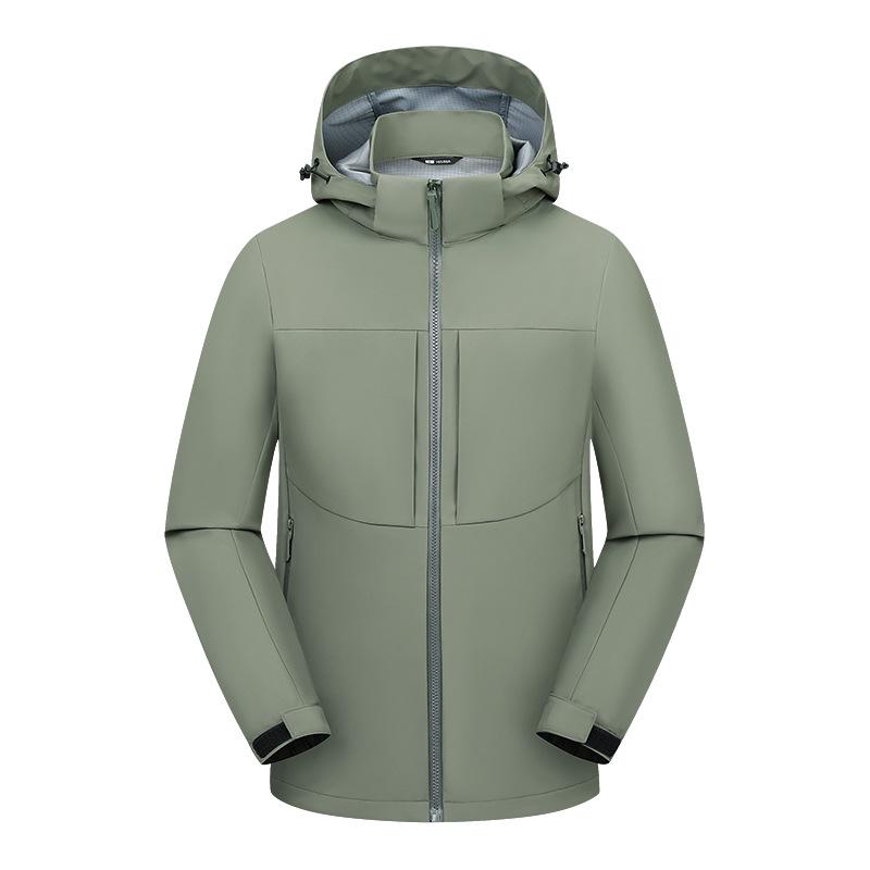 Men's Soft Shell Outdoor Jacket - High Quality Unisex Mountaineering & Cotton Outerwear