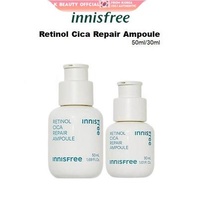 Retinol Cica Repair Ampul 30ml/50ml, çeşitli cilt sorunlarına çözüm sunan, düşük tahrişe neden olan ancak yüksek etkili bir ampuldür.