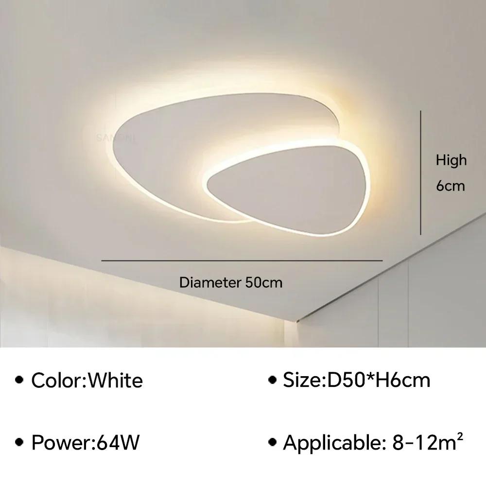 Modern LED Ceiling Lamp for Living Dining Room Study Bedroom Aisle Kitchen Loft Ceiling Chandelier Home Decor Lighting Fixture