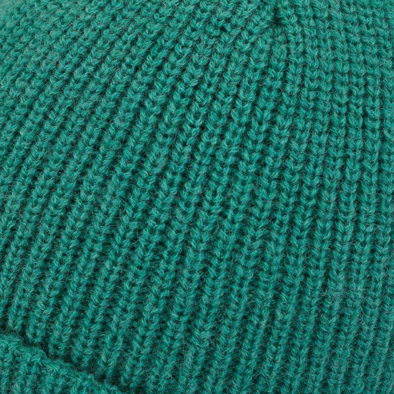 Winter Knitted Hat for Women Warm Pullover Hat P Shaped Bag Head Trendy Face Small Korean Version Wool Hat Men