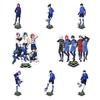 Blue Prison-themed Acrylic Double-layered Standee Anime Display Collectible