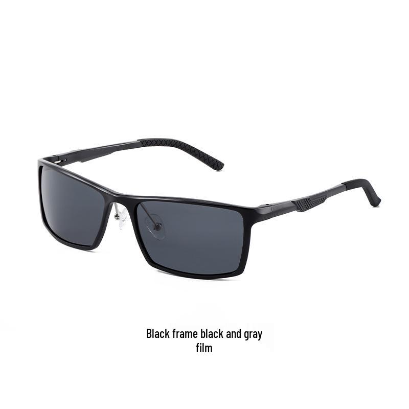 Aluminum-Magnesium Polarized Men s Sunglasses - Versatile for Driving  Fishing