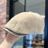 American Street Retro Fashion Forward Hat Men Autumn and Winter Corduroy Beret Women Versatile Face Showing Hat