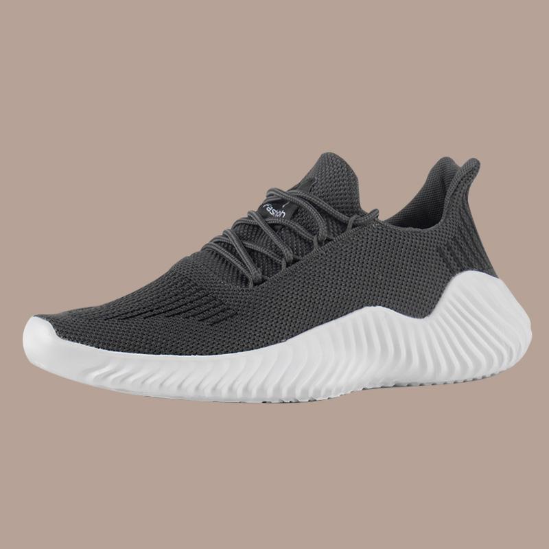 Fashion Men Sneakers Men Shoes Lightweight Running Shoes Sports Mens Athletic Shoes Solid Black White Gray Big Size 47