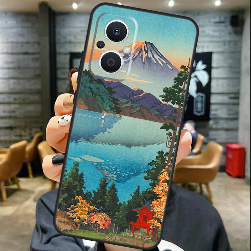 Japan Scenery Case For OPPO Reno 12 12F 13 F 11 8T 7 8 10 Pro OPPO Find X8 X6 Pro X3 X5 Lite Cover Coque