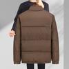 Autumn and Winter Short Stand-up Collar Duck Down Warm and Thickened Down Jacket Youth Casual Cold-proof Clothing
