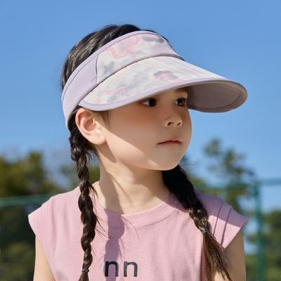 Children'S Sun Protection Hats Boys And Girls Uv Protection Sun Hats Outdoor Face Covering Sun Hats Empty Top Foldable