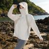 Outdoor Ice Silk Sunscreen Clothing, Women's Outer Wear Removable Vinyl Brim Original Yarn Sunscreen Jacket, Men's Cool Sunscreen Top