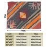 Decorative Kilim, Navaho Weave, Woven Textile Blankets Warm Flannel Throw Blanket Cover for Bed Living Room Picnic Home Couch