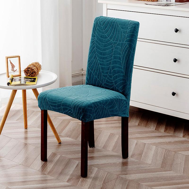 Chair Cover Simple Universal Elastic High-End Backrest Integrated Thickened Universal Dining Table Seat Cushion Protective Cover Household