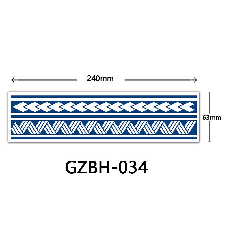 Juice Arm Ring Tattoo Sticker, Semi-Permanent Herbal Tattoo Sticker, Sweat-Proof Semi-Permanent Tattoo