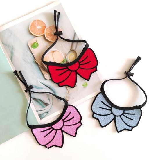 

Регулируемый шарф для домашних животных Yousheng в форме бабочки, изысканный ошейник для котенка, неудушающий яркий цветной аксессуар для домашних животных