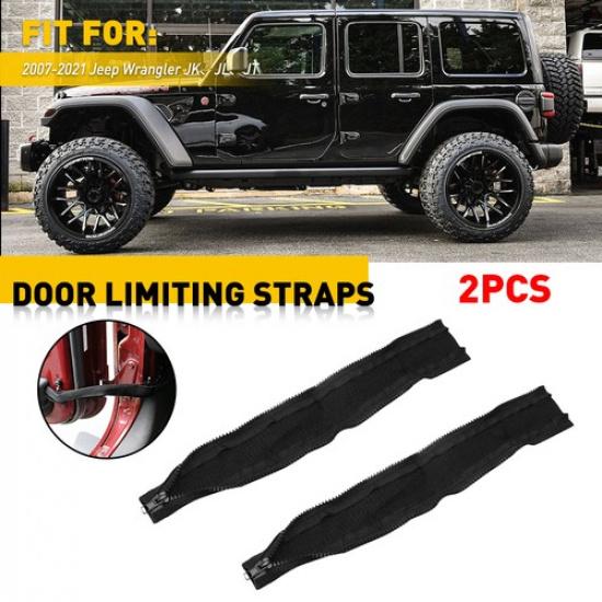 4* Limiting Door Strap Harness Wire 2007- fits Jeep Wrangler JK JT JL Oxford