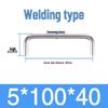 Stainless Steel U-Shaped Pull Handle for Cabinets, Wardrobes, and Electrical Boxes