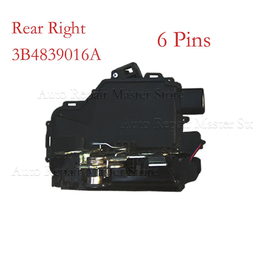 3B1837015A 3B1837016A 3B4839015A 3B4839016A For Passat B5 Golf MK4 Door Lock Latch Actuators Front Rear Left Right
