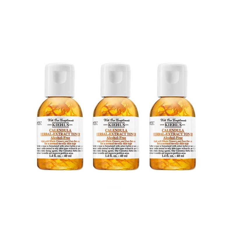 Kiehl s Calendula Herbal-Extract Toner Sample 40ml*3