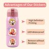 50pcs Chibi Demon Slayer Anime Stickers for Notebooks & Luggage - DIY Cartoon Decorations