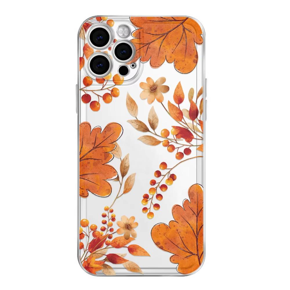 

Fresh and Elegant Flowers Pattern Clear Phone Case For Xiaomi Mi 15 T Pro 14T 13T Mi 17 15 14 13 12 11 Lite 5G Silicone Cover Xiaomi 15