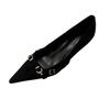 Niche design sense versatile pointed thin heel high heels 2025 sexy metal buckle commuter shallow mouth versatile single shoes