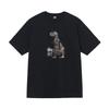 Three Standard New 2025 Men's and Women's Short-sleeved Summer Men's Loose 230g High-quality T-shirt