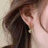 Female Star Niche Design High-end Trendy Temperament Heart Earrings