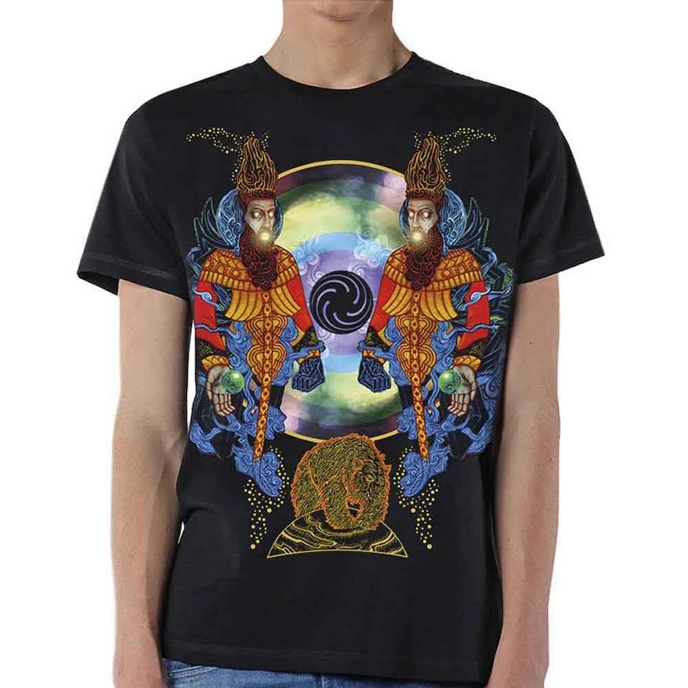 Rockoff Trade Men s Mastodon Crack The Skye T-Shirt, Black, X-Large (Size:XL) L