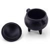 Sage Cast Iron Incense Burner for Meditation & Halloween Decor