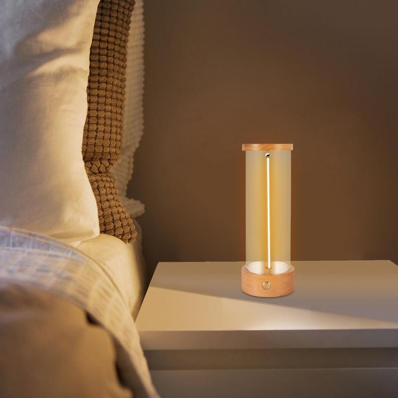 Quantum Ambient Light Magnetic Light Bedside Quantum Touch Table Lamp USB Rechargeable Kids Night Light For Girls Childrens