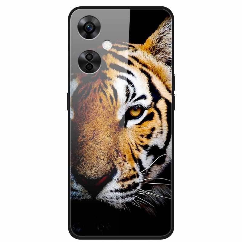 For One Plus Nord CE 3 Lite 5G Case N30 Tempered Glass Hard Back Cover for Oneplus Nord CE3 Lite N 30 Cases Bumper 3lite CE3Lite