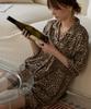 Gusnaisdeibeu Leopard Short Pajama Set 2 Colors