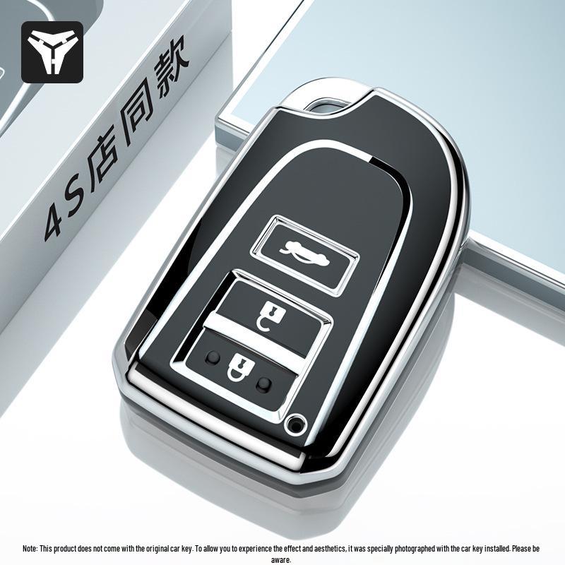 Stylish Protective Key Case for Toyota Vios, Yaris L - Unisex Design, X-Package Buckle