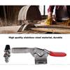 Fixture Clamp, Welding Toggle Clamp, Quick Release Toggle Clamp Stainless Steel Horizontal Welding Clamp Hand Tool Gh 225dss - DD