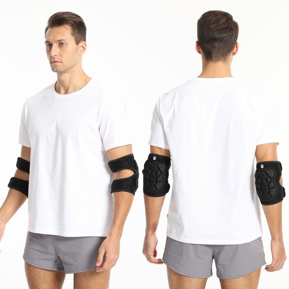 Thickened Tactical Elbow Pads for Skiing, Skating, and Ice Hockey - Anti-Collision Guards for Adults and Children.