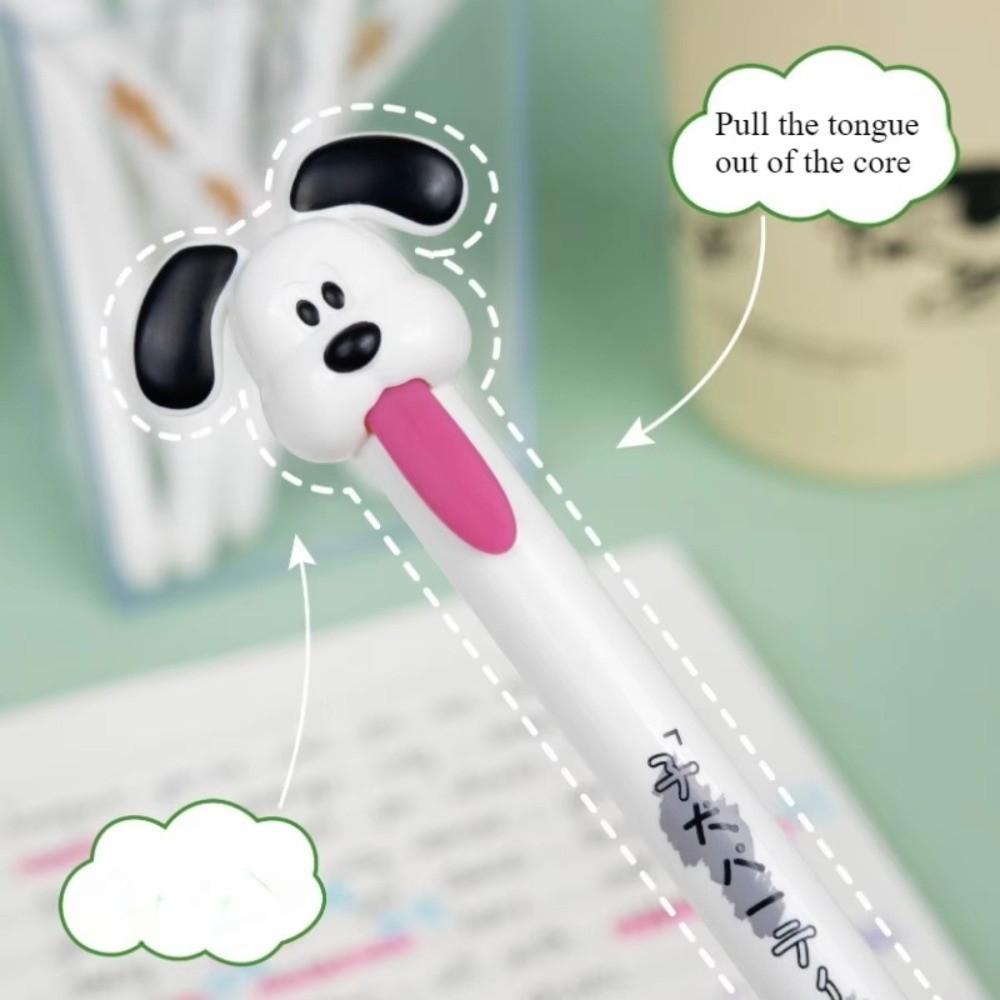 Quick-Drying Writing Pens Cat and Dog Stationery Pens Fun Writing Gel Pens  Study Writing