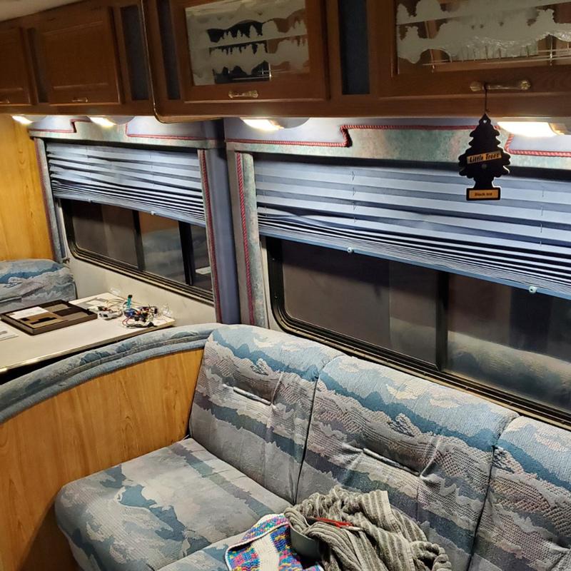 RV Ceiling Dome Single Light 24LED Adjustable Interior Lighting for Car Marine Boat Trailer Camper Vans Natural White 4000-4500K