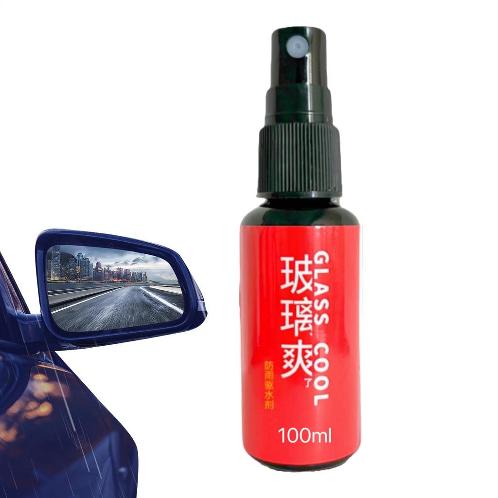 100ml Car Waterproof Spray Effective Glass AntiRain Agent Vehicle Rainproof Spray Mirror Nano Coating Rearview Rainproof Coating