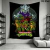 Mutant Turtles Urban Warriors Tapestry Fashion Print Background Cloth Wall Decoration Background Wall Hanging Cloth Home Decor