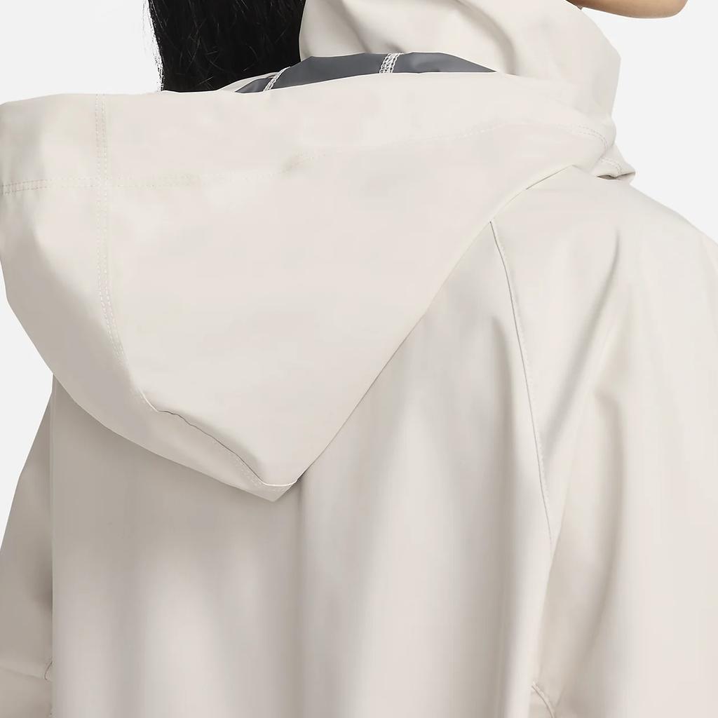 Nike Storm Fit Swift Solid Color Hooded Zip Casual Jacket Women Jackets Stone-Brown FB7493-104