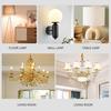 10pcs E27 E14 Led Bulb 220V Candle Bulb Energy Saving Lamp 3W 6W 9W Led Chandelier Light Spotlight Led for Home Decoration