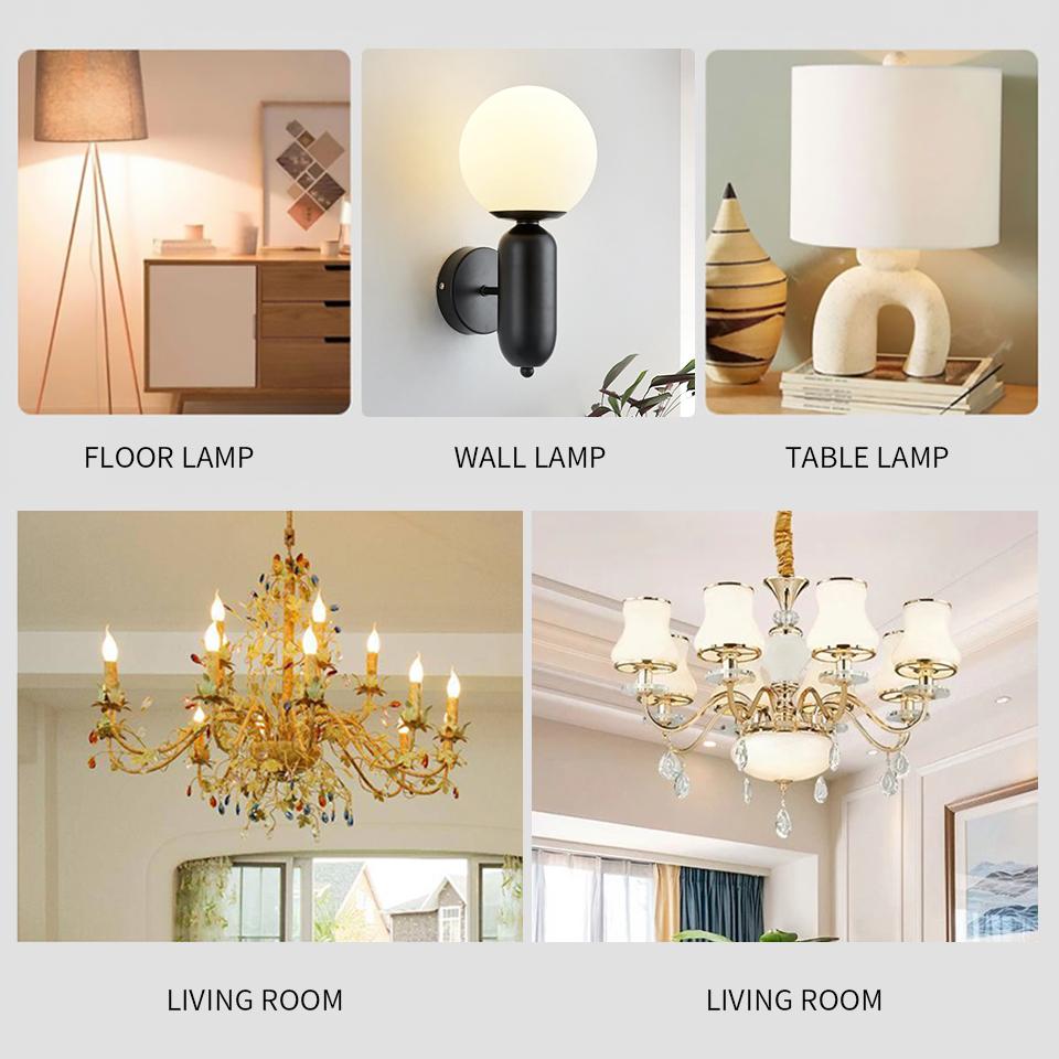 10pcs E27 E14 Led Bulb 220V Candle Bulb Energy Saving Lamp 3W 6W 9W Led Chandelier Light Spotlight Led for Home Decoration
