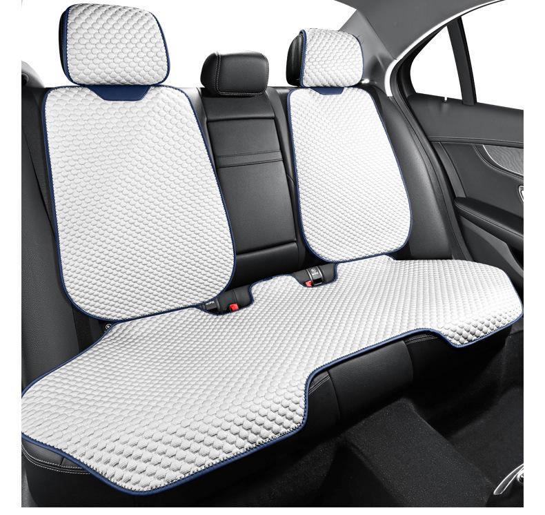 Universal Four Seasons Car Seat Cushion - Breathable, Small Waist Design for Summer and Winter Comfort