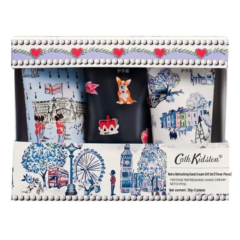 Cath Kidston Retro Refreshing Hand Cream Gift Set (3x30g)