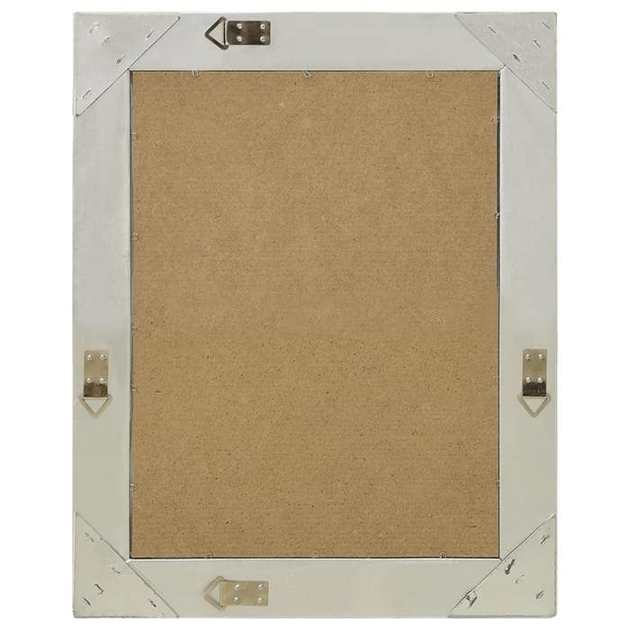 VidaXL Wall Mirror Baroque Style 50x60 Cm Silver 320318