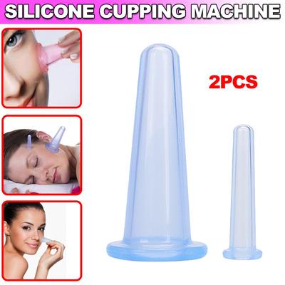 Kell 2x Face Face Eye Silicone Cupping כוסות עיסוי שאיבה ואקום
