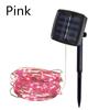 Solar String Lights Garland Christmas Decorative 8 Modes Fairy Lights Copper Wire For Outdoor Wedding Homes Party Garden