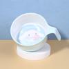 1pcs Sanrio Cinnamoroll Tableware Anti Fall Cartoon Breakfast Plate Anti Scald Non-Slip Handlecup Spoon Bowl With Lace Cutlery