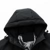 New Winter Cotton-padded Clothes Men's Large Size Loose Casual Cotton-padded Clothes Trendy Hooded Sports Bread Clothes Graphene